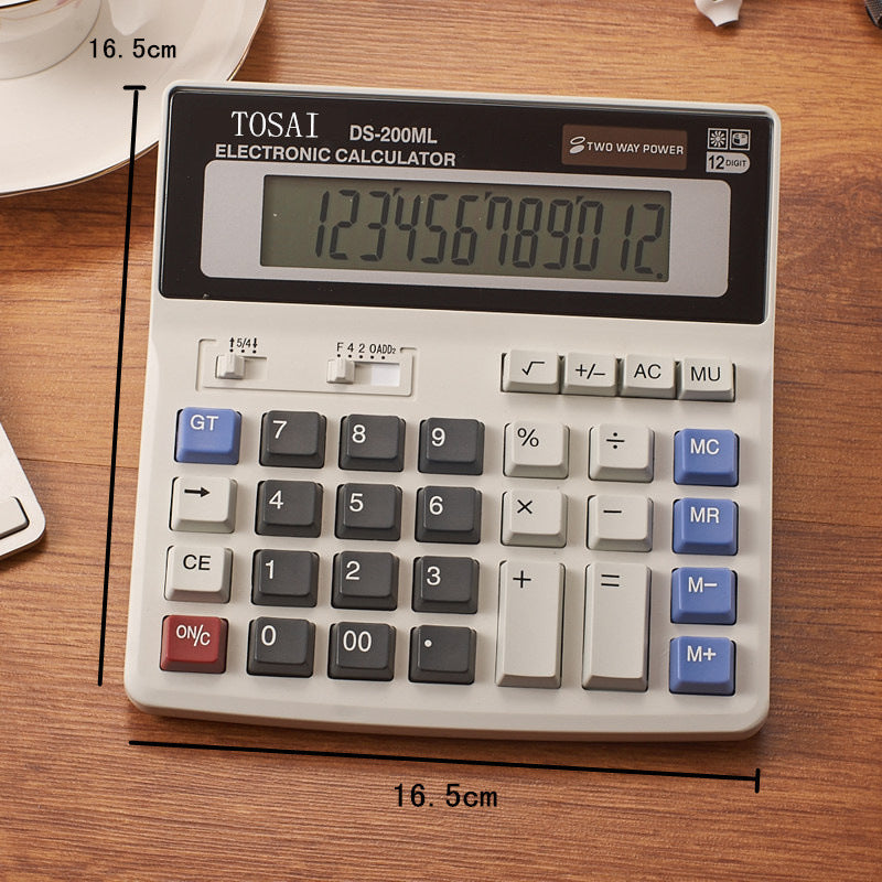 Office Business Calculator 200ml Computer Battery Solar Energy