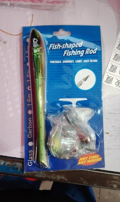 Luya Ice Fishing Rock Fishing Pen Rod Fishing rod suit