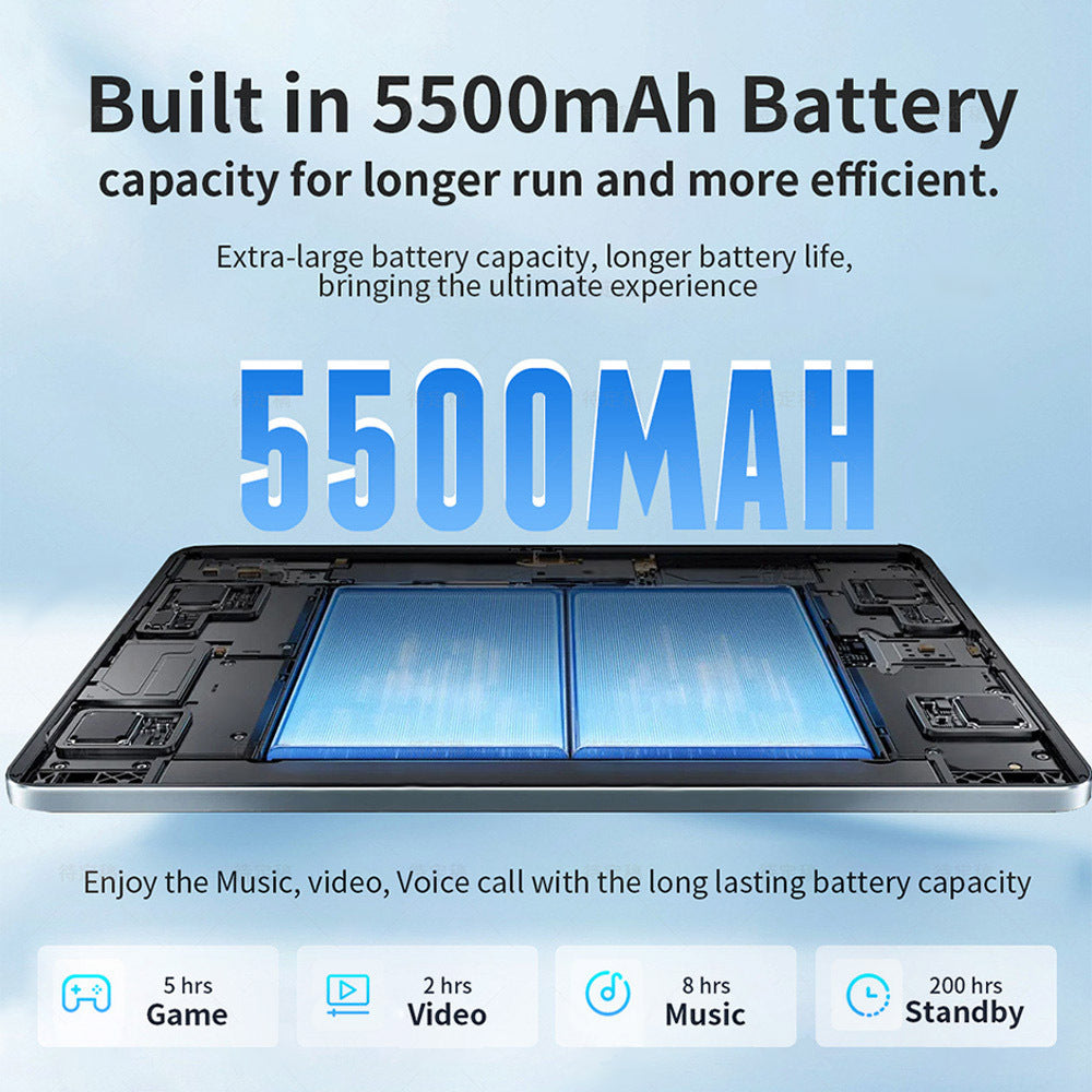 G-tab T9 Rockchip RK3562 Quad Core 3GB 3GB RAM 64GB ROM 10.1 Inch Android 14 Tablet PC Grey
