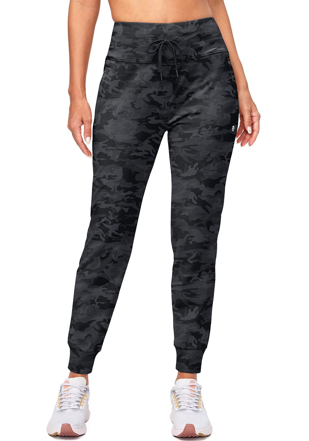 High Waist Waterproof Wild Running Exercise Casual Pants Women