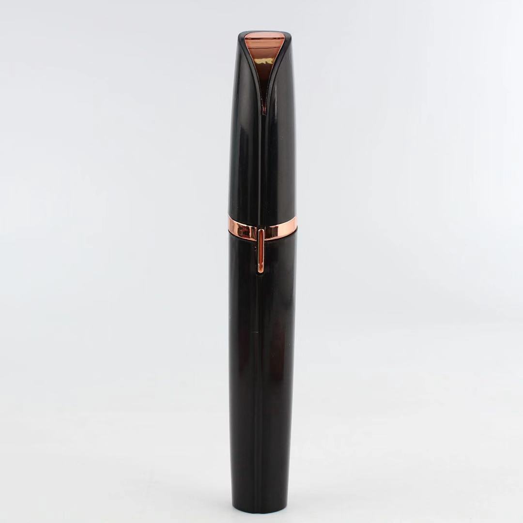 Flawlessly Brows Electric Eyebrow Remover Black Ordinary battery