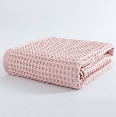 Cotton bath towel big towel Rubber pink