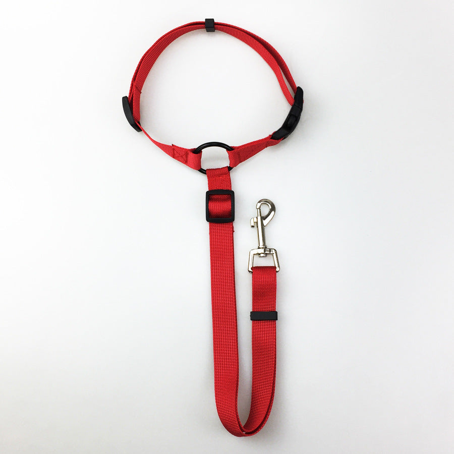 Pet safety leash Red