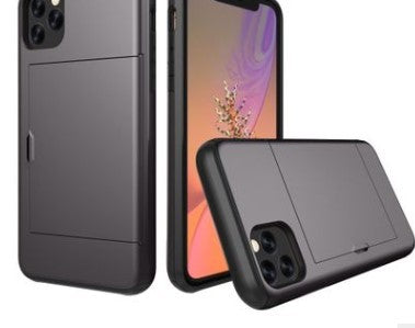 Mobile phone card case Grey