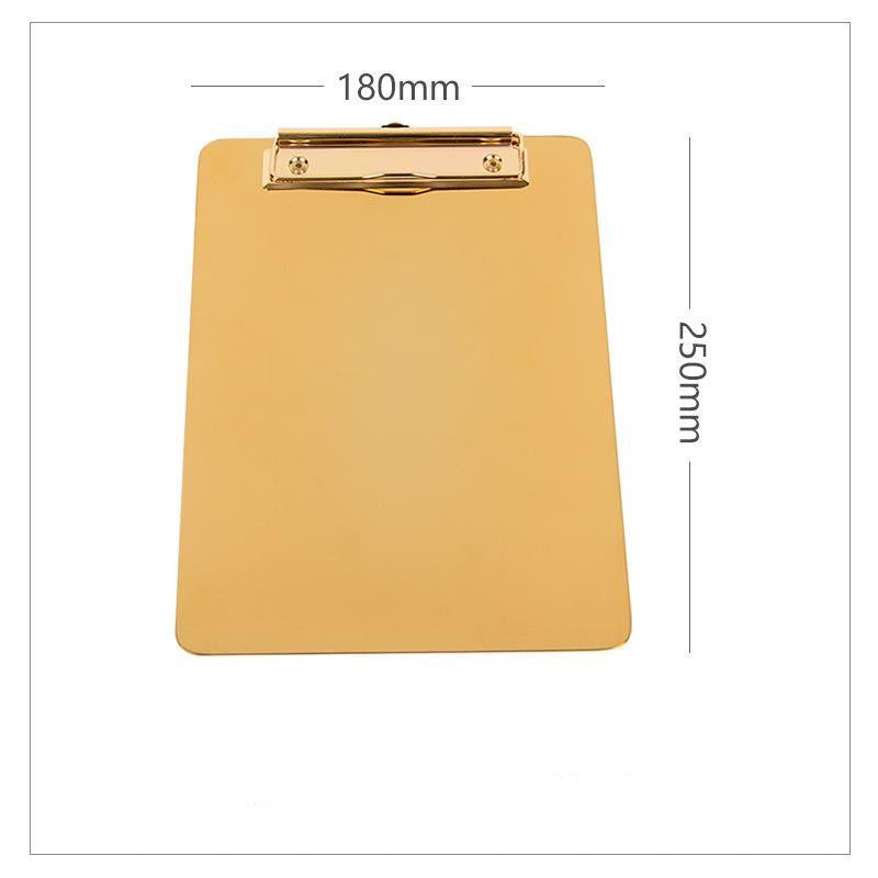 Stainless steel golden folder board Gold M