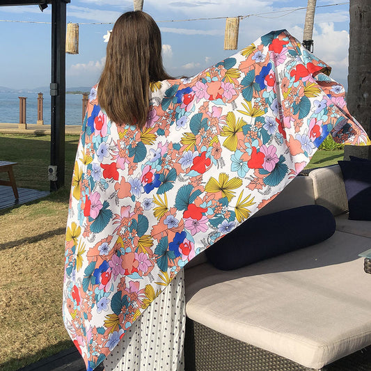 Ethnic Style Scarf Summer And Autumn Long Korean Style Scarf