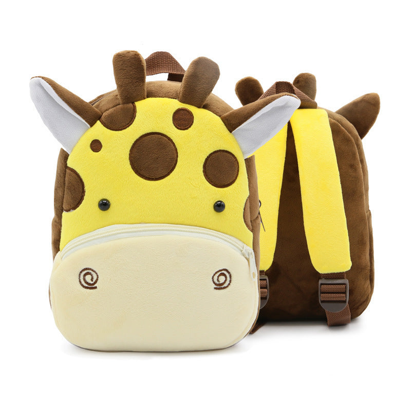 kindergarten small school bag animal backpack O