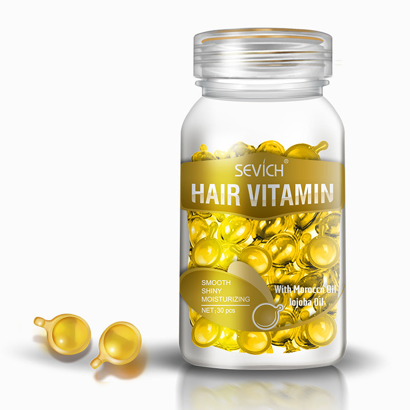 Hair care capsules Yellow