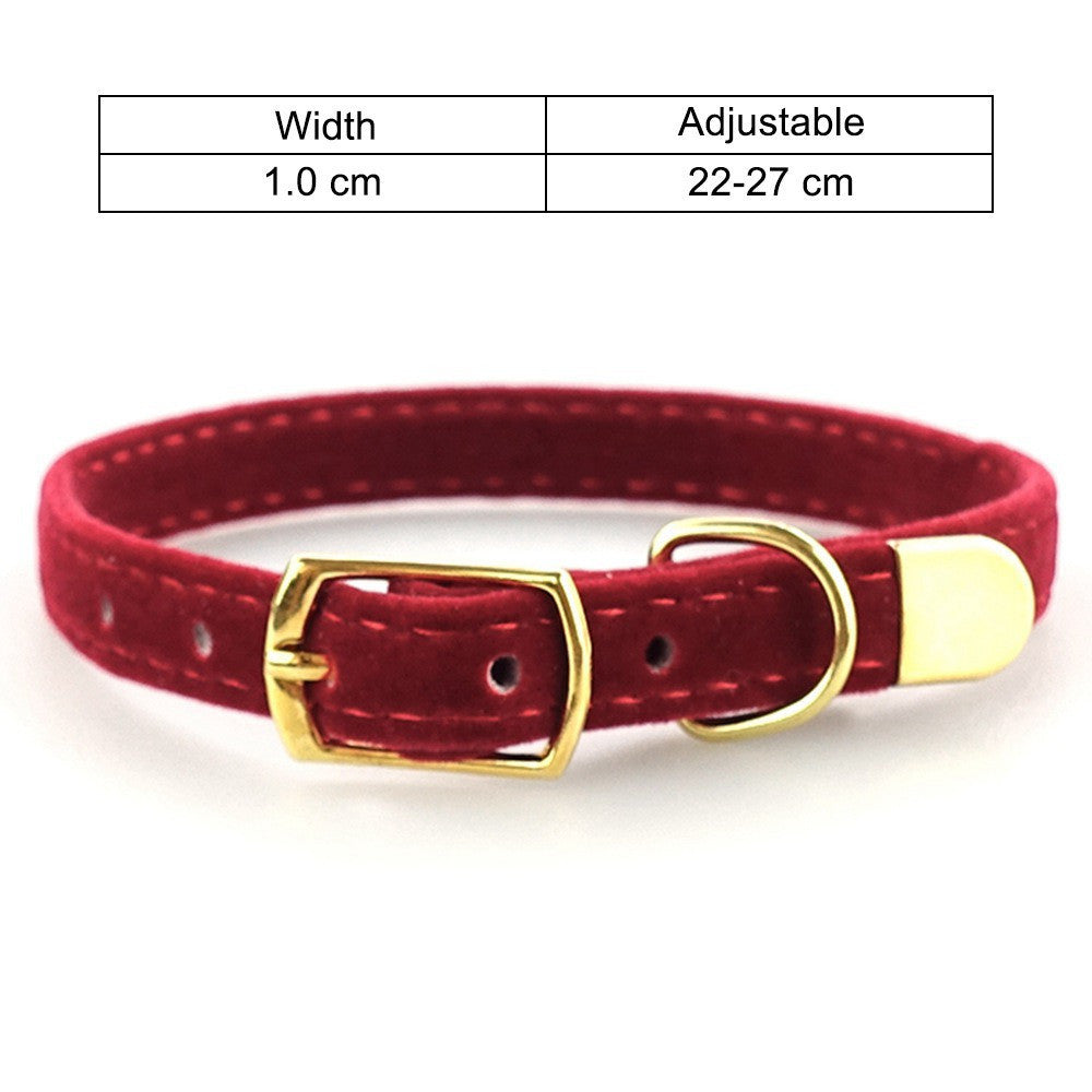 Pet supplies cat collar Red