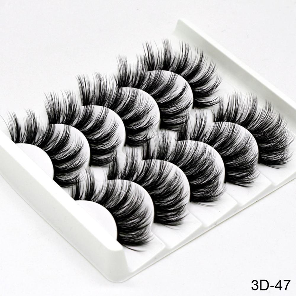 Handmade chemical fiber false eyelashes 3D 47
