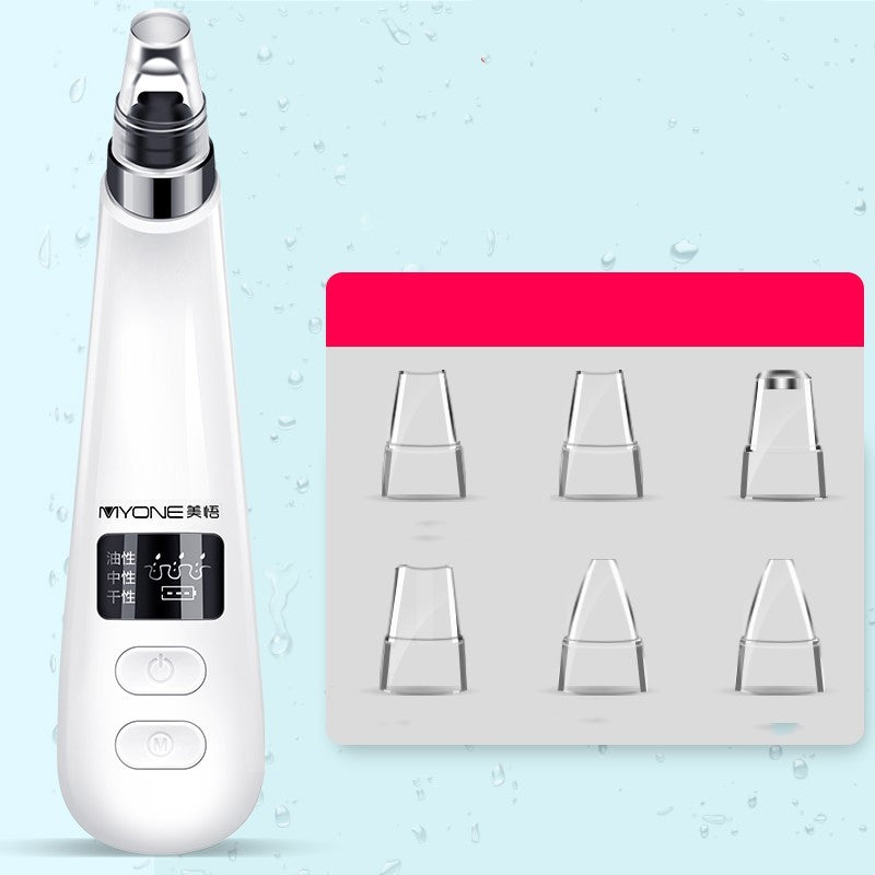 Electric blackhead artifact With 6 tips