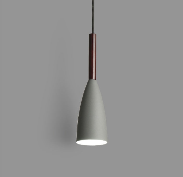 Nicolai, Nordic Inspired Pendant Light in Black, Blue, Green and White Gray