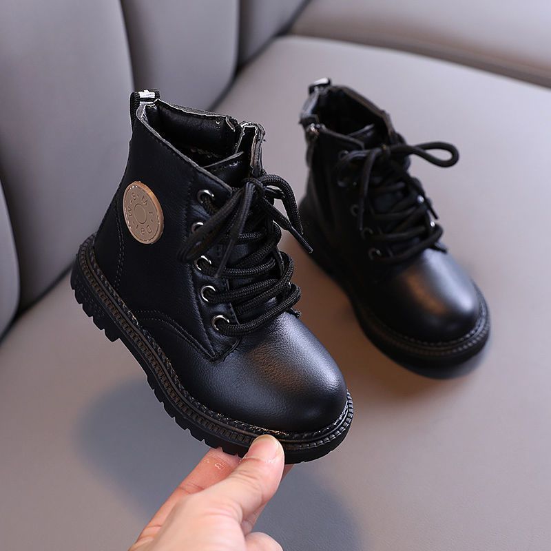Baby And Cashmere Martin Booties Black plus velvet