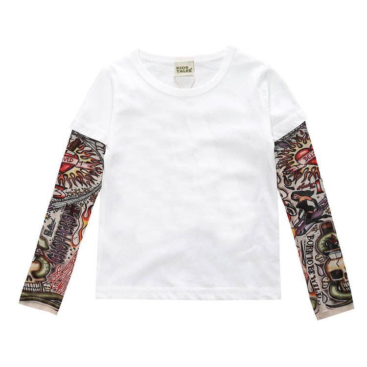 Tattoo boy t-shirt White B
