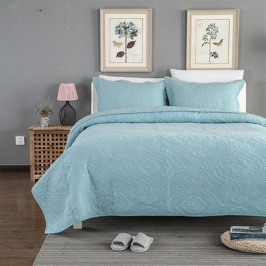 Three-piece bed Blue