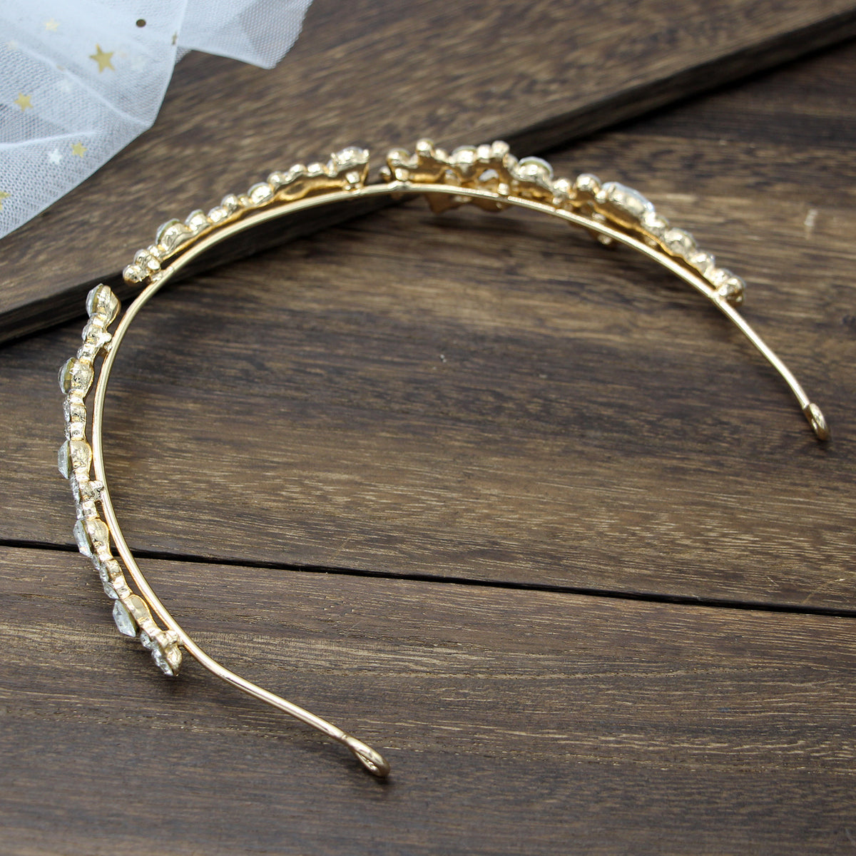 Rhinestone Headband Crown Accessories