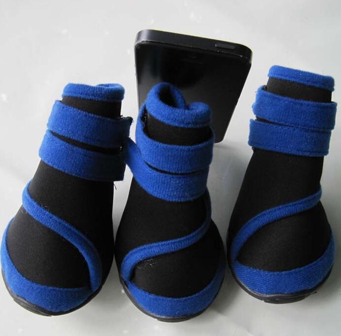 Big Dog Shoes Four Seasons Pet Dog Shoes Blue