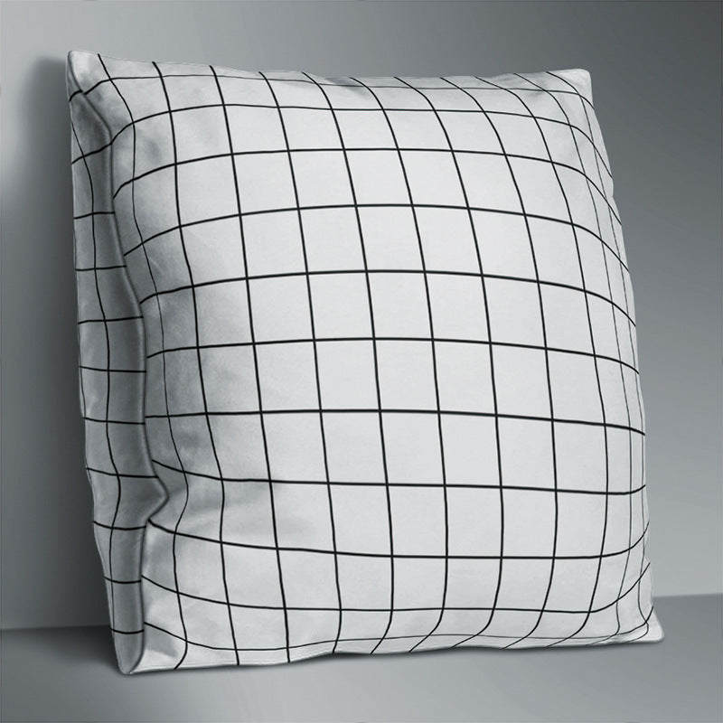 Simple Pattern Throw Pillowcase Polyester Pillow Case 13color 45cm Without Pillow