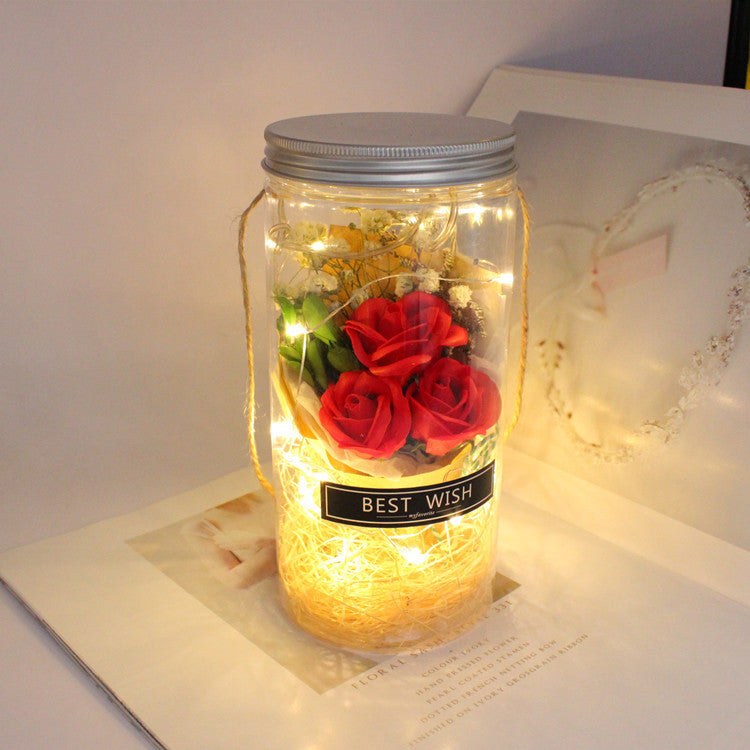 Rose Eternal Flower Soap Flower Red
