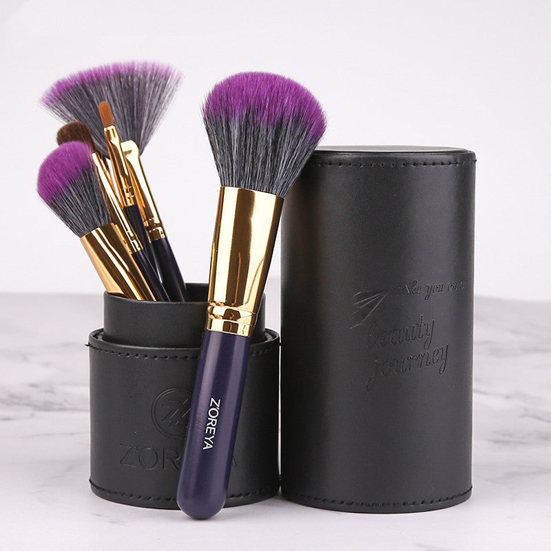 Makeup brush set Black