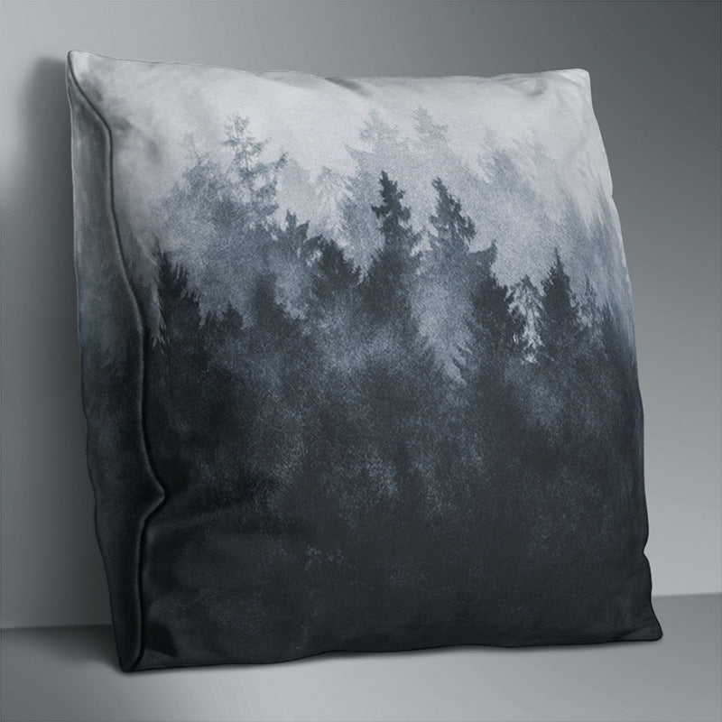 Simple Pattern Throw Pillowcase Polyester Pillow Case 16color 45cm Without Pillow