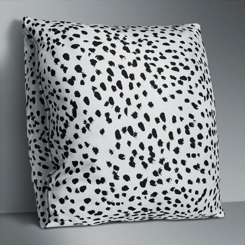 Simple Pattern Throw Pillowcase Polyester Pillow Case 3color 45cm Without Pillow