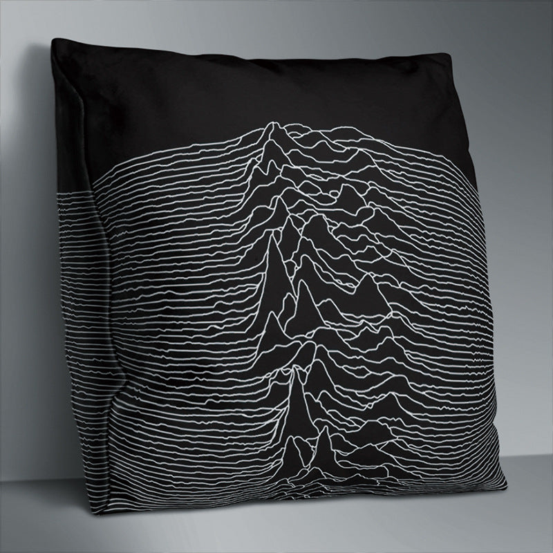 Simple Pattern Throw Pillowcase Polyester Pillow Case 14color 45cm Without Pillow