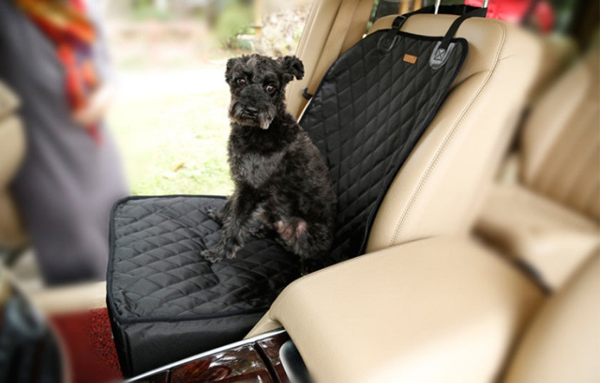 Pet Seat Thickening Pad Waterproof for Car Black