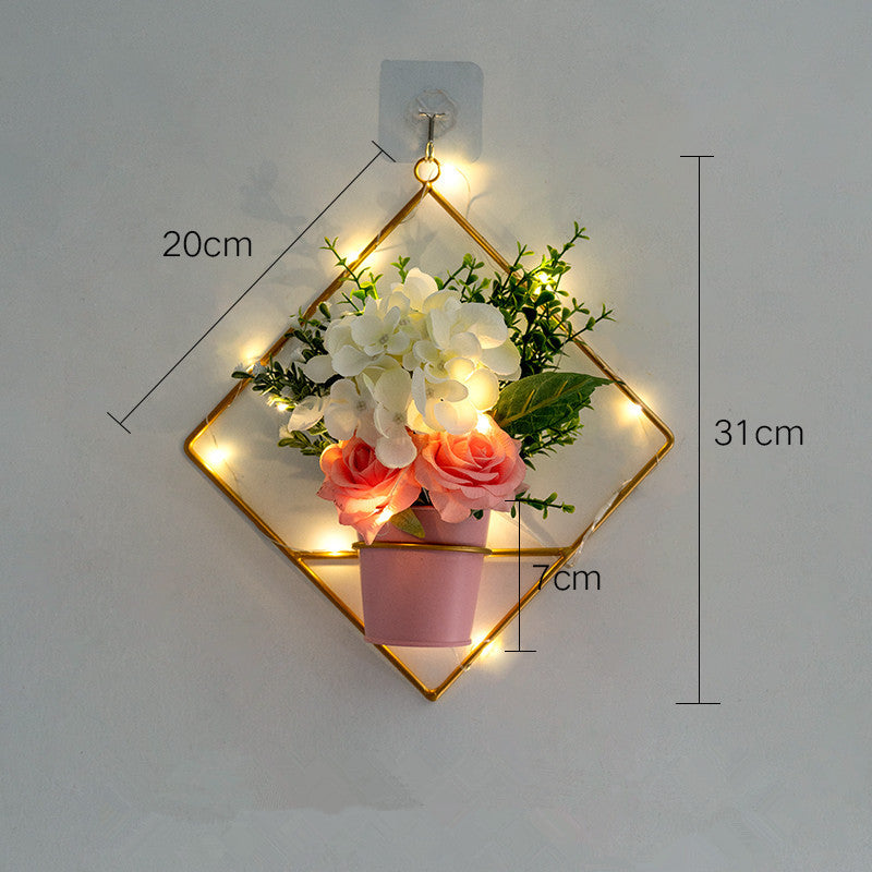 Nordic ins light luxury soft decoration with wall decoration bedroom creative furnishing set wall hanging wall decoration 18Style