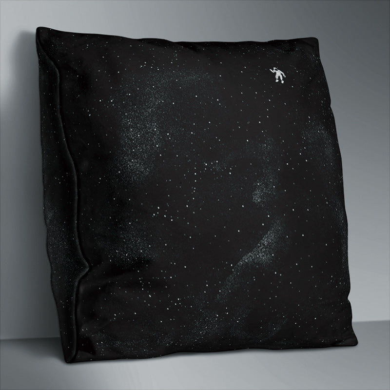 Simple Pattern Throw Pillowcase Polyester Pillow Case 5color 45cm Without Pillow