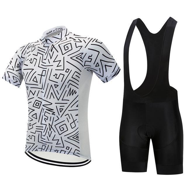 Cycling Kit - Outline Black Strap
