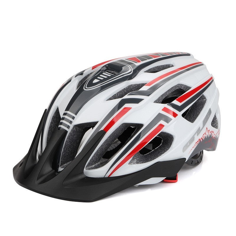 Mountain bike hat cycling equipment White
