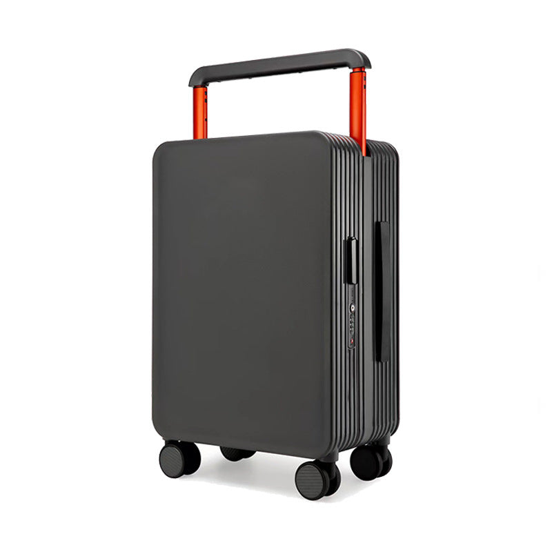 Draw-bar Luggage Wide Good-looking Women's Large Capacity Suitcase Gray Gift 20 Inch
