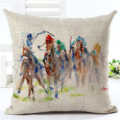 Horse pattern pillow pillowcase 10 style 45×45cm