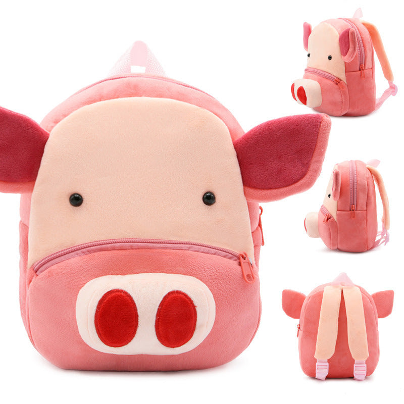 kindergarten small school bag animal backpack A