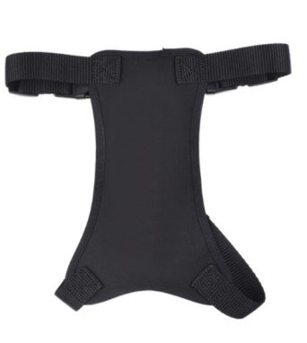 Pet car seat belt dog's reflective chest back seat belt retractable seat belt Black