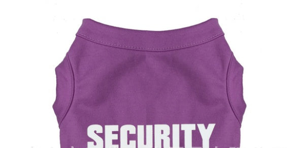 Pet clothing Purple