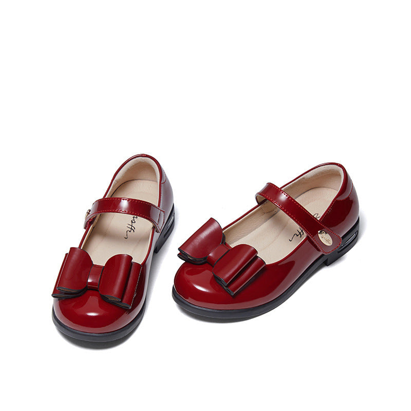 Girl shoes princess shoes Red