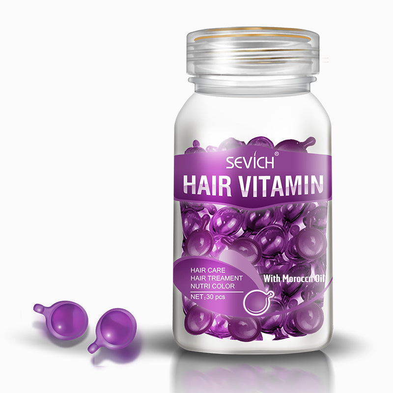 Hair care capsules Purple