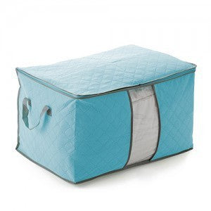 Quilt storage clothes finishing quilt storage bag Large blue