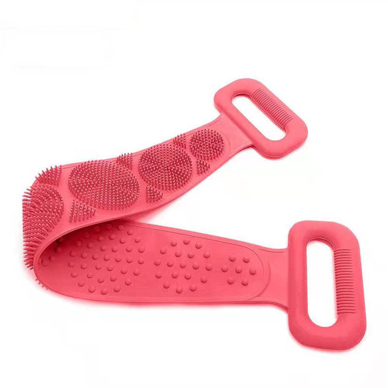 Silicone bath towel A Pink
