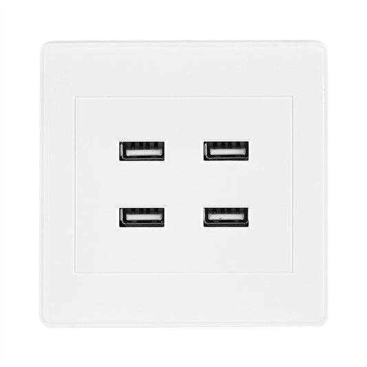 USB charging wall socket panel