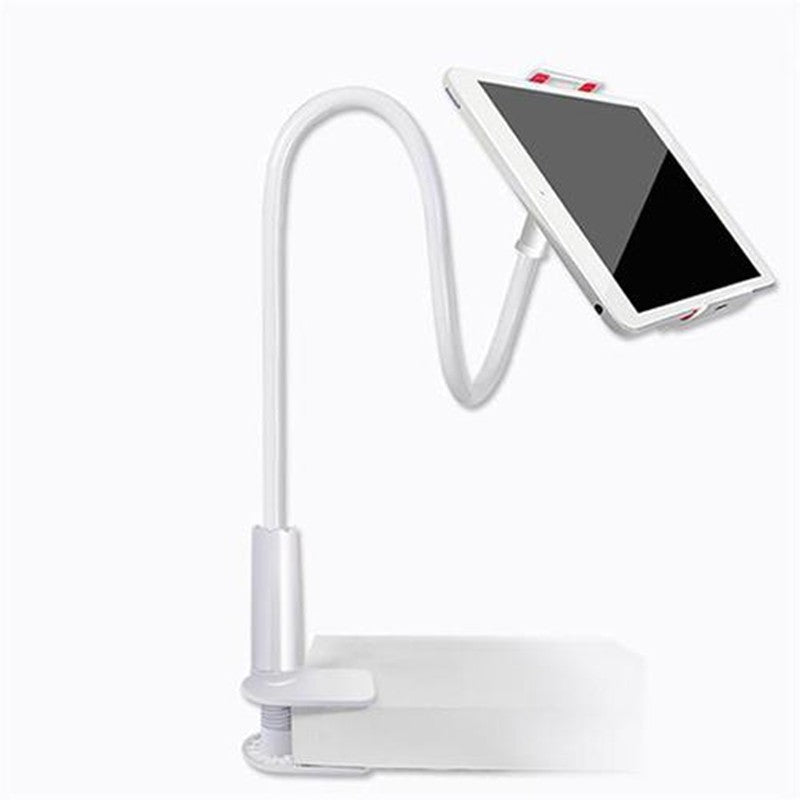 360 Degree Spiral Base Lazy Mobile Phone Tablet Stand White