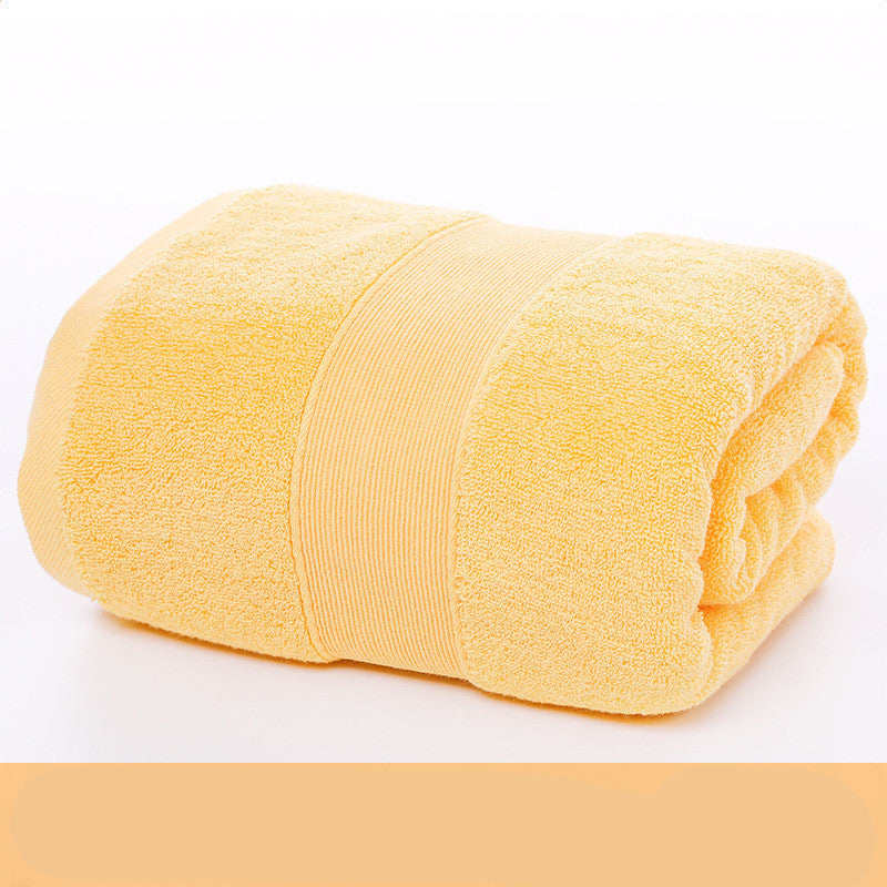 Color cotton bath towel Orange