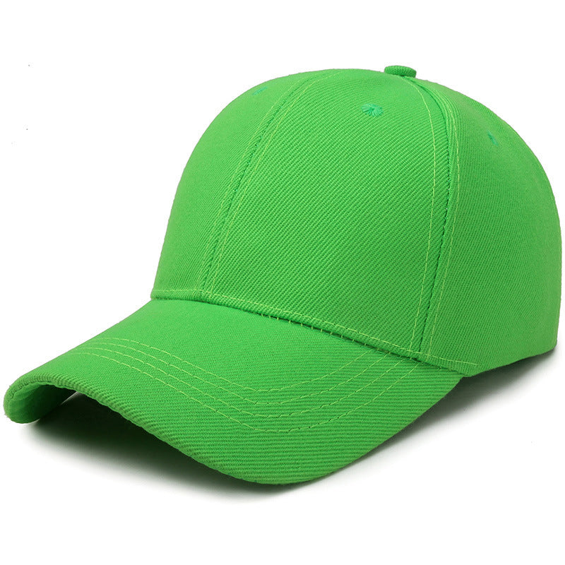 Fashion Baseball Women Hats Men Hats Caps Fluorescent green