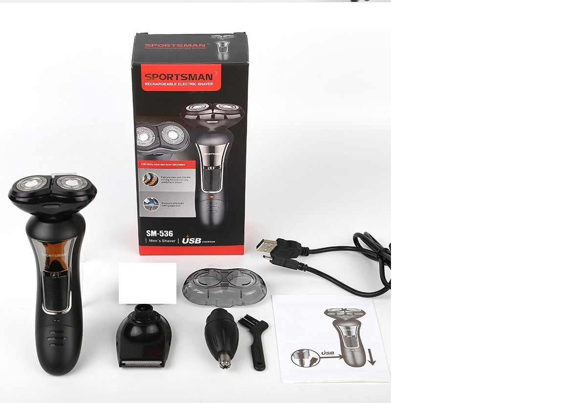 Electric men's multi-function razor three-in-one High with three in one
