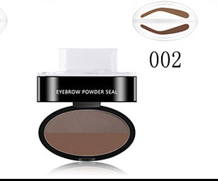 Eyebrow Powder Stamp for Easy Natural Looking Brows 002 dark brown + light brown