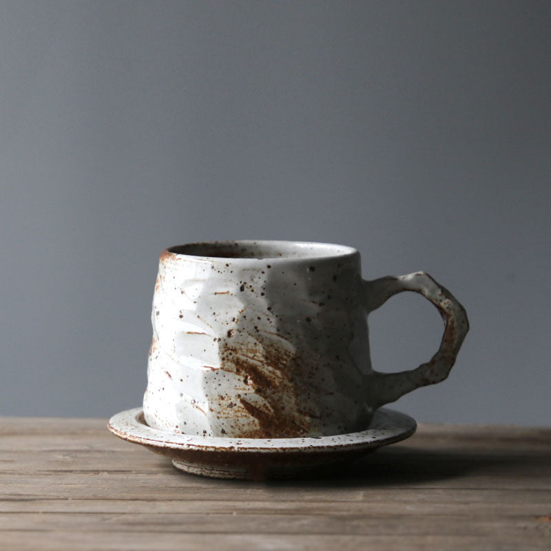 Stoneware Coffee Cup White