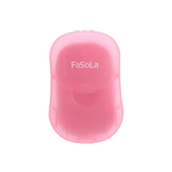 New Convenient Boxed Disposable Mini Soap Tablets For Travel Use Rose 5pcs