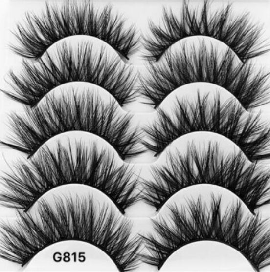 3D mink hair false eyelashes G815